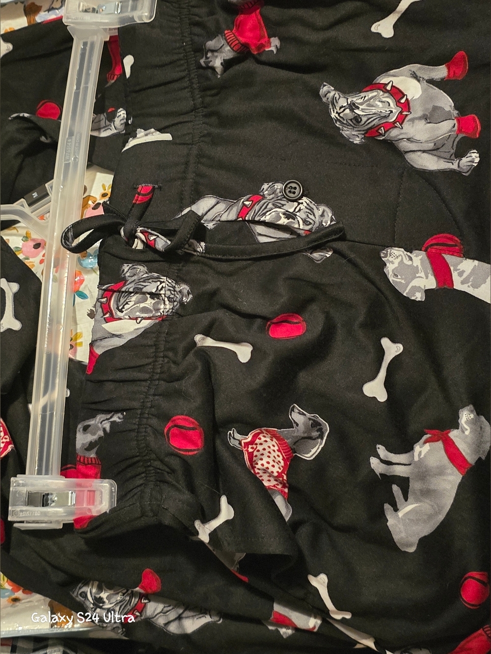 Men's Sleep Dog Print Pants NWT Sz M